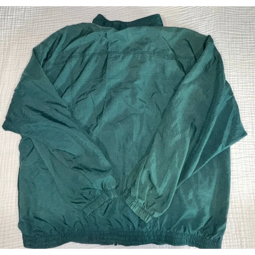 Vintage Nike‎ Air Windbreaker Jacket Full Zip Green Mens